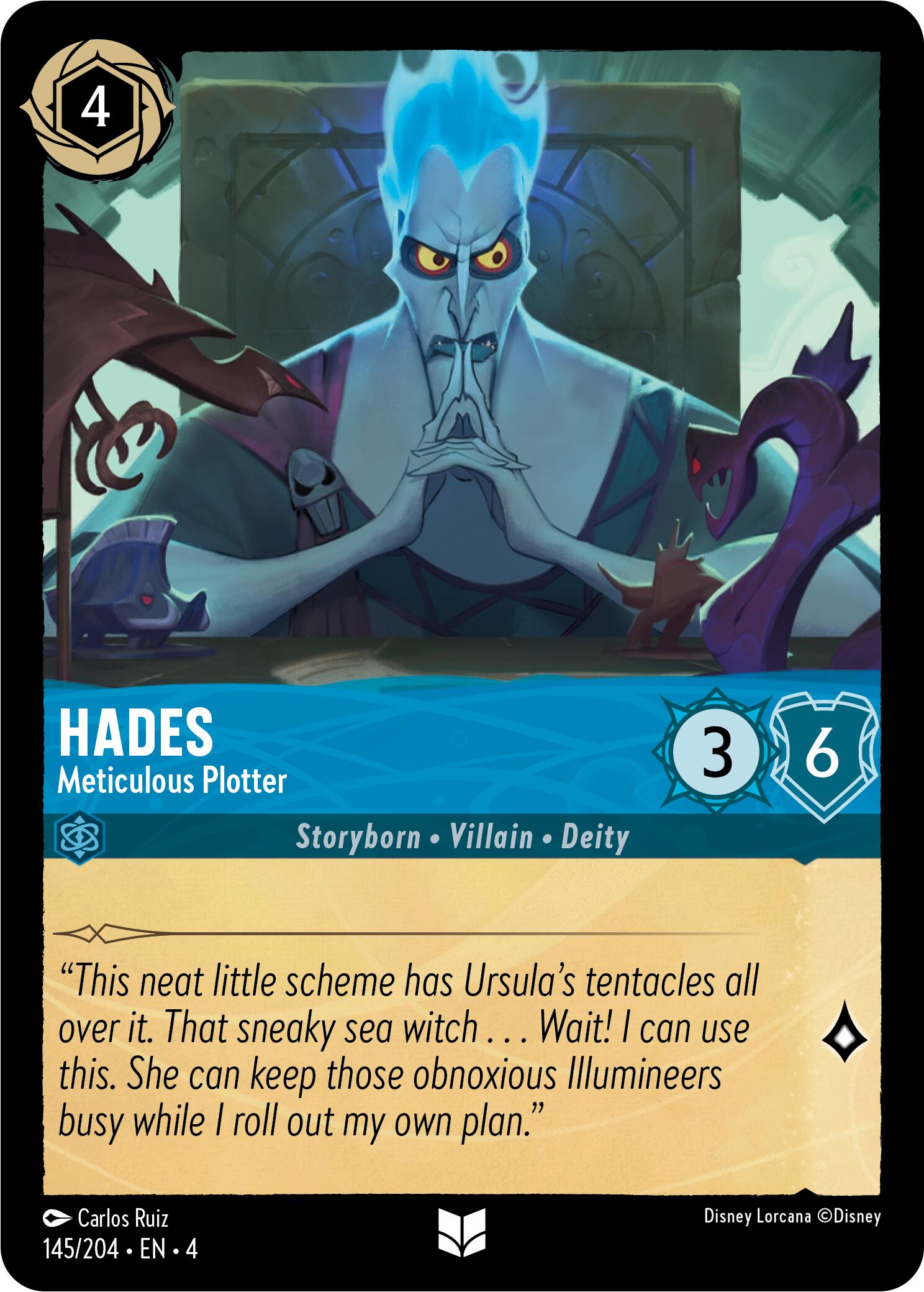 Hades - Meticulous Plotter (145/204) [Ursula's Return] | The CG Realm