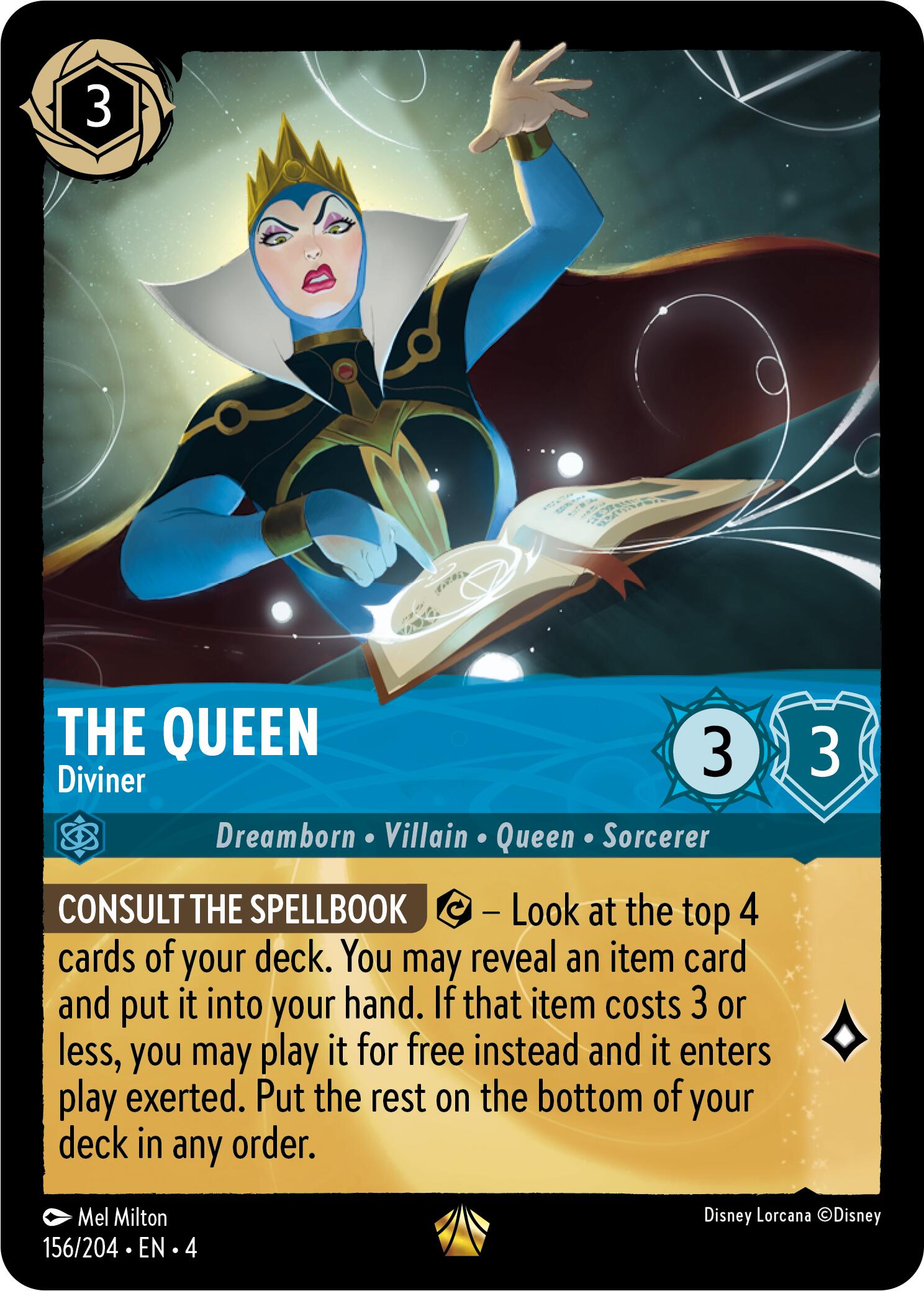 The Queen - Diviner (156/204) [Ursula's Return] | The CG Realm