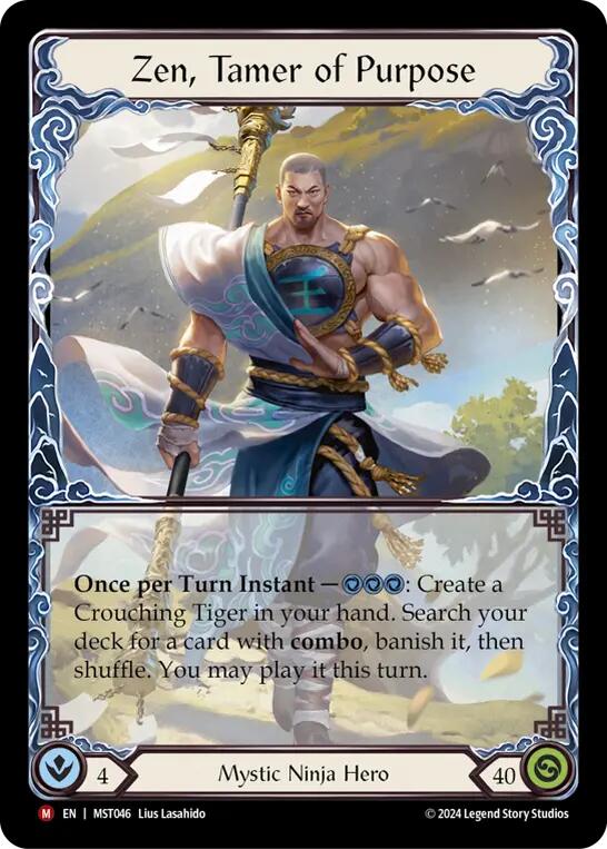 Zen, Tamer of Purpose [MST046] (Part the Mistveil) | The CG Realm