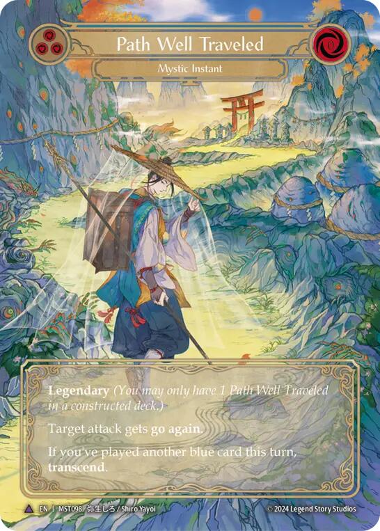 Path Well Traveled // Inner Chi (Marvel) [MST098] (Part the Mistveil)  Cold Foil | The CG Realm