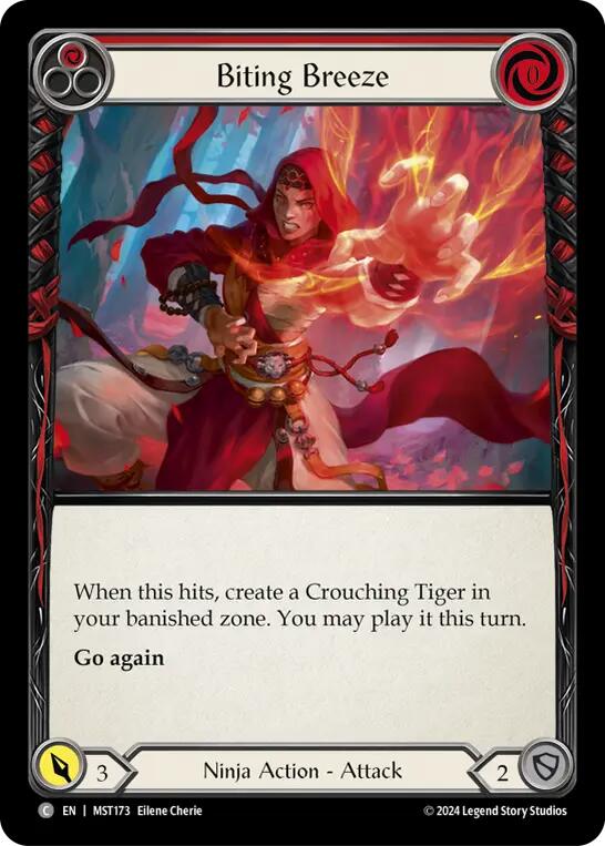 Biting Breeze (Red) [MST173] (Part the Mistveil) | The CG Realm