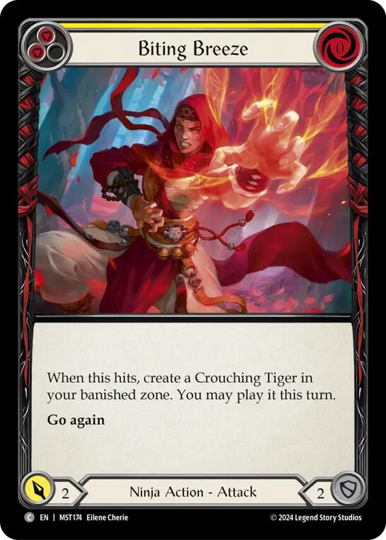 Biting Breeze (Yellow) [MST174] (Part the Mistveil) | The CG Realm
