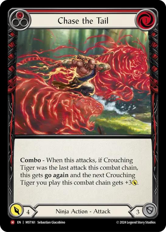 Chase the Tail [MST161] (Part the Mistveil)  Rainbow Foil | The CG Realm