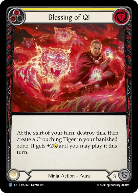 Blessing of Qi (Yellow) [MST171] (Part the Mistveil) | The CG Realm