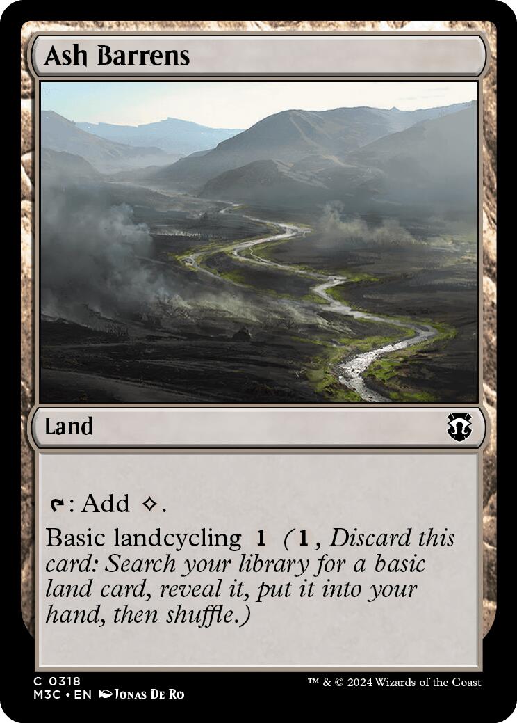 Ash Barrens [Modern Horizons 3 Commander] | The CG Realm