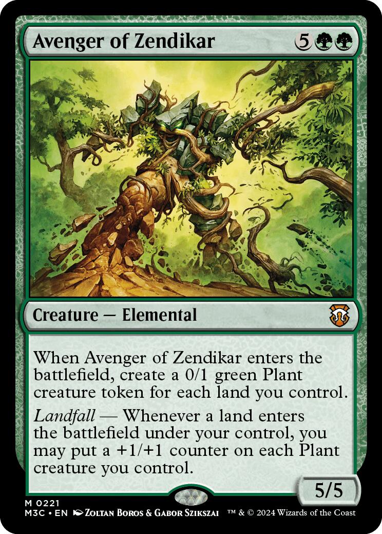 Avenger of Zendikar [Modern Horizons 3 Commander] | The CG Realm
