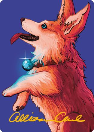Phelia, Exuberant Shepherd Art Card (Gold-Stamped Signature) (ASMH3-046) - Art Series: Modern Horizons 3