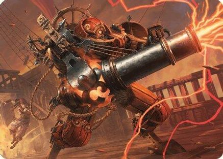 Blaster Hulk Art Card (ASMH3-031) - Art Series: Modern Horizons 3