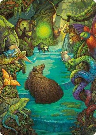 Primal Prayers Art Card (ASMH3-039) - Art Series: Modern Horizons 3