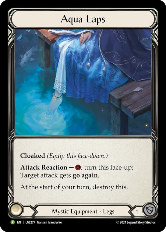 Aqua Laps [LGS277] (Promo)  Rainbow Foil | The CG Realm