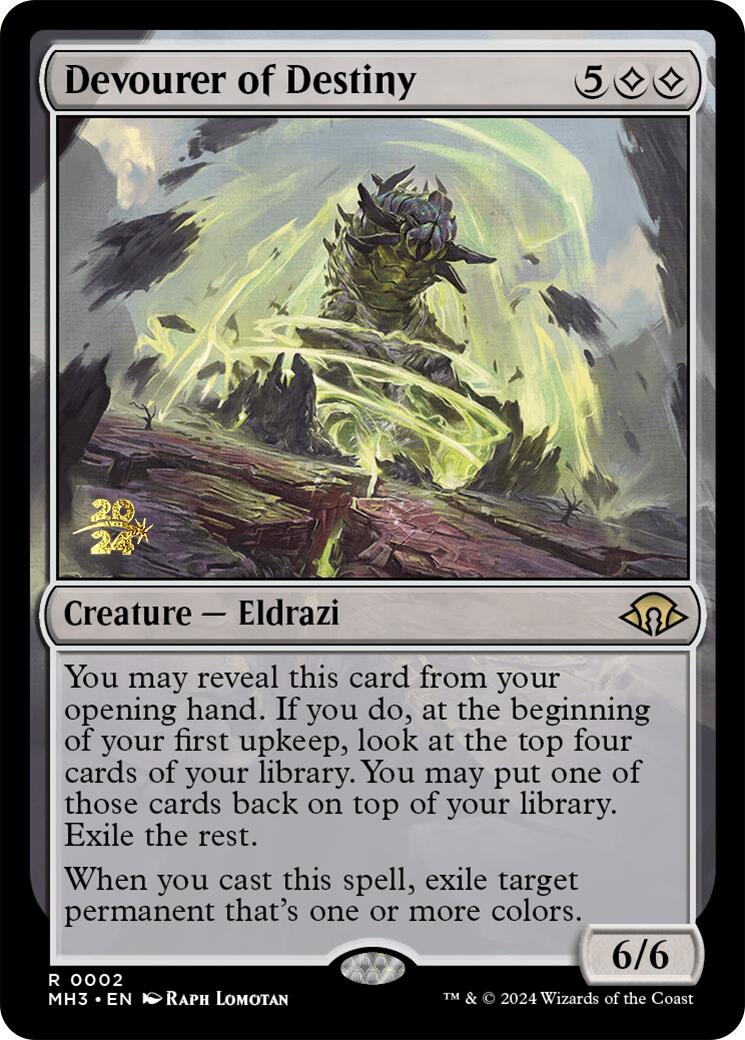 Devourer of Destiny [Modern Horizons 3 Prerelease Promos] | The CG Realm