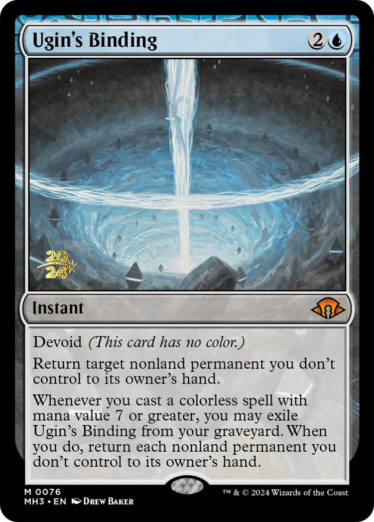 Ugin's Binding [Modern Horizons 3 Prerelease Promos] | The CG Realm