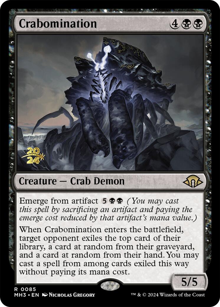 Crabomination [Modern Horizons 3 Prerelease Promos] | The CG Realm