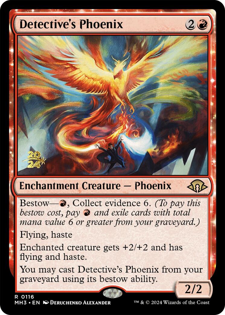 Detective's Phoenix [Modern Horizons 3 Prerelease Promos] | The CG Realm