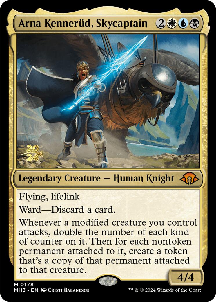 Arna Kennerud, Skycaptain [Modern Horizons 3 Prerelease Promos] | The CG Realm