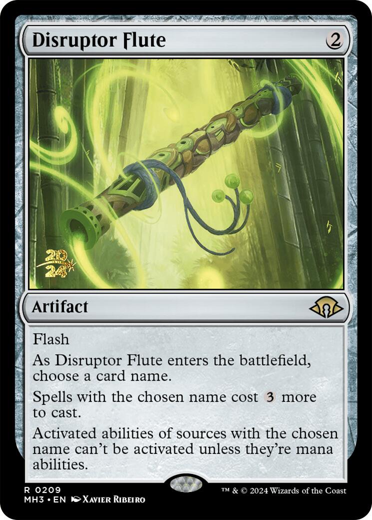 Disruptor Flute [Modern Horizons 3 Prerelease Promos] | The CG Realm