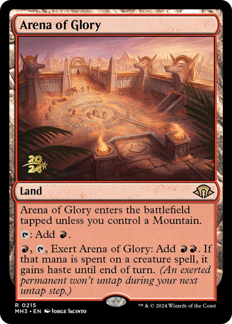 Arena of Glory [Modern Horizons 3 Prerelease Promos] | The CG Realm
