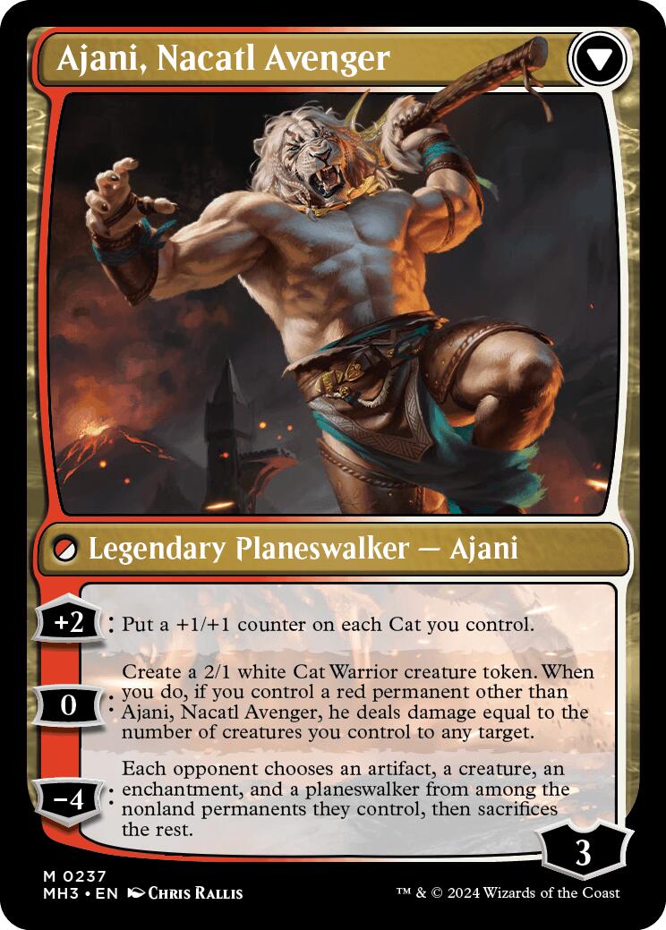 Ajani, Nacatl Pariah (PRE-237) - Modern Horizons 3 Promos Foil