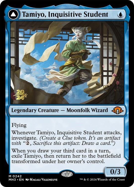 Tamiyo, Inquisitive Student (PRE-242) - Modern Horizons 3 Promos Foil