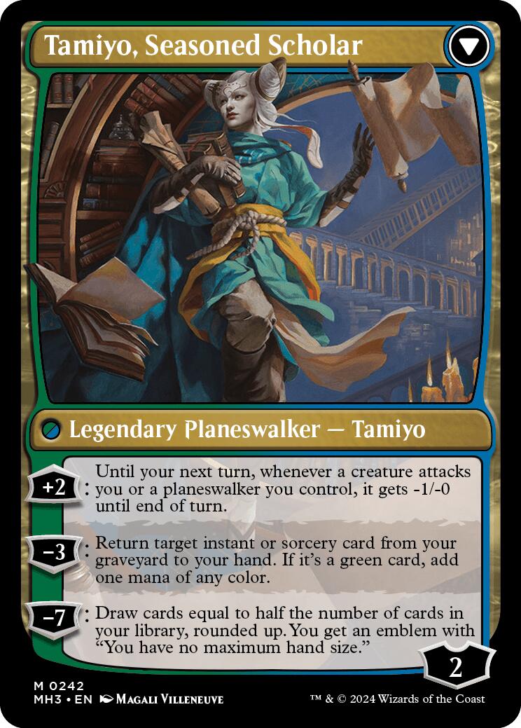 Tamiyo, Inquisitive Student (PRE-242) - Modern Horizons 3 Promos Foil
