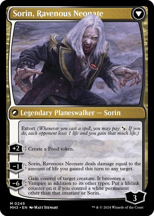 Sorin of House Markov (PRE-245) - Modern Horizons 3 Promos Foil