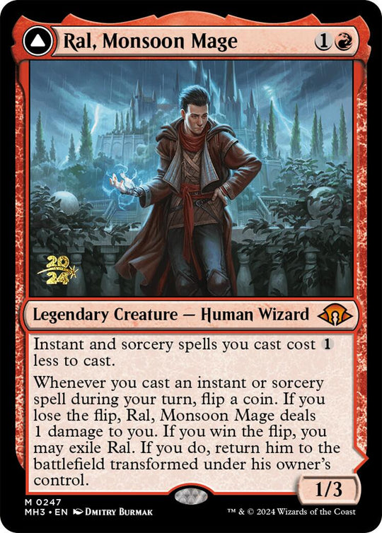 Ral, Monsoon Mage (PRE-247) - Modern Horizons 3 Promos Foil
