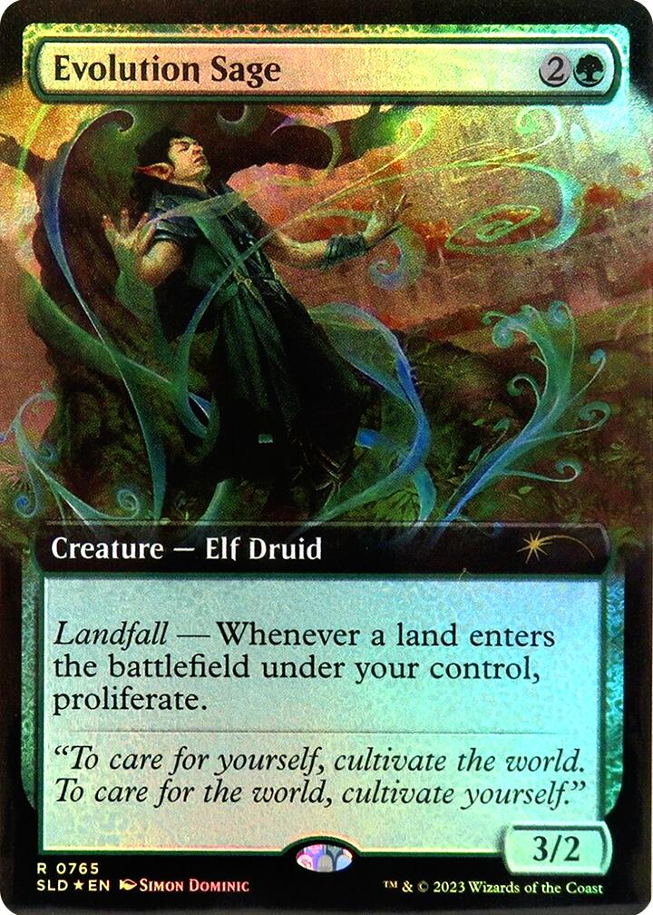Evolution Sage (Extended Art) [Secret Lair Drop Series] | The CG Realm