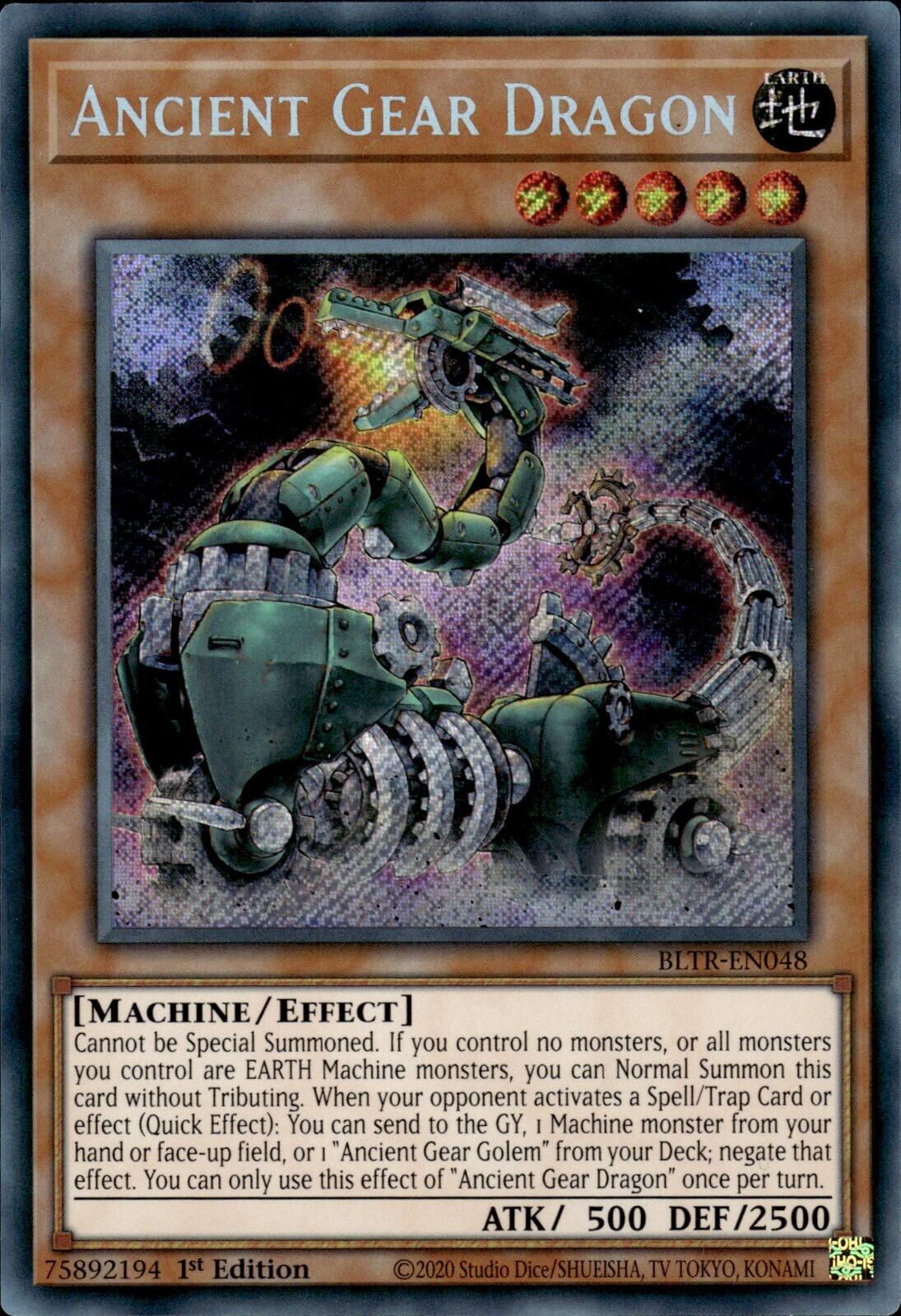 Ancient Gear Dragon [BLTR-EN048] Secret Rare | The CG Realm