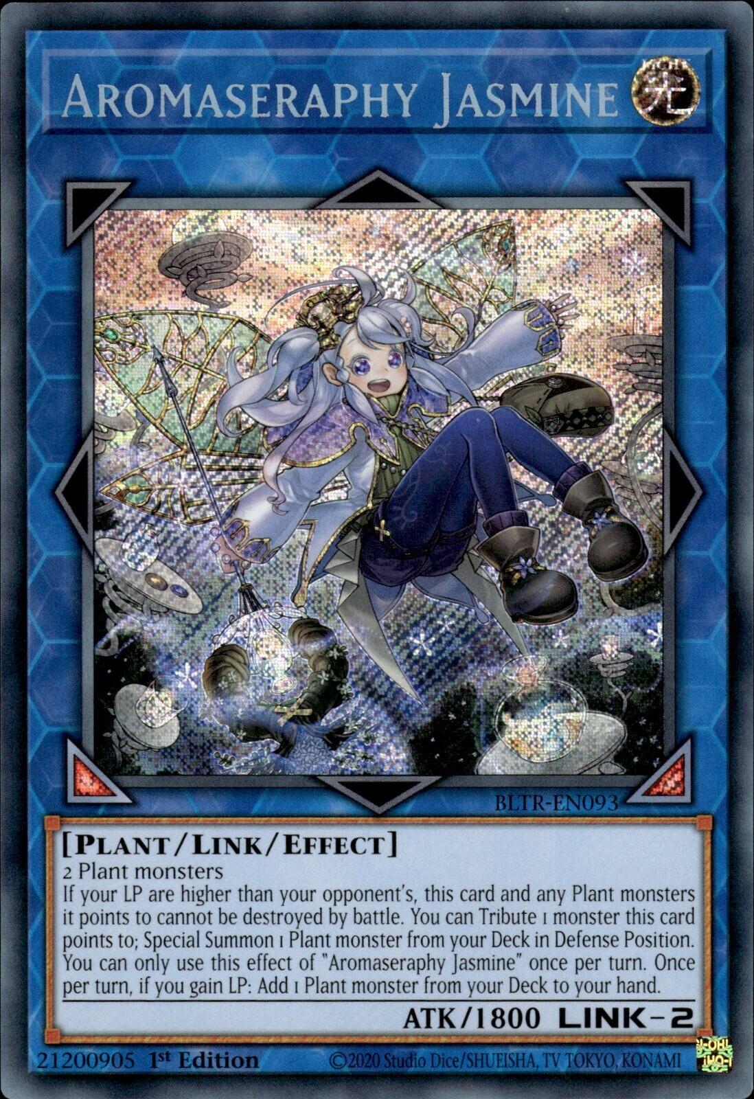 Aromaseraphy Jasmine [BLTR-EN093] Secret Rare | The CG Realm