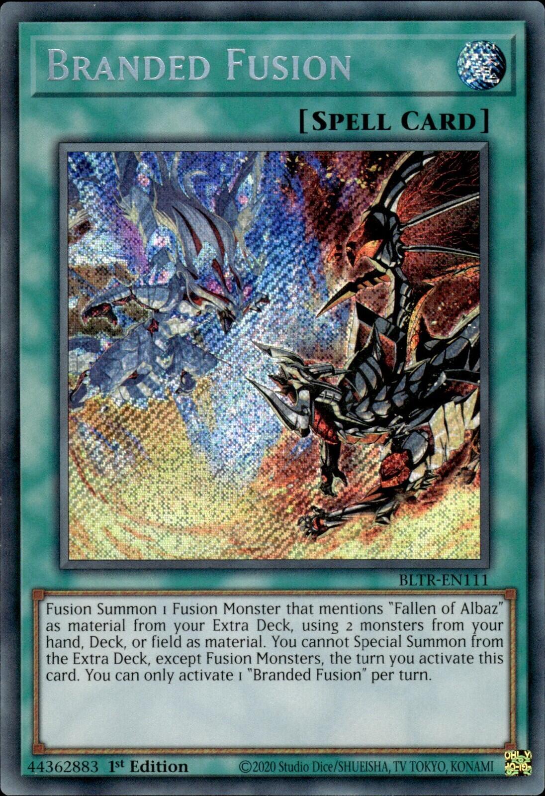 Branded Fusion [BLTR-EN111] Secret Rare | The CG Realm