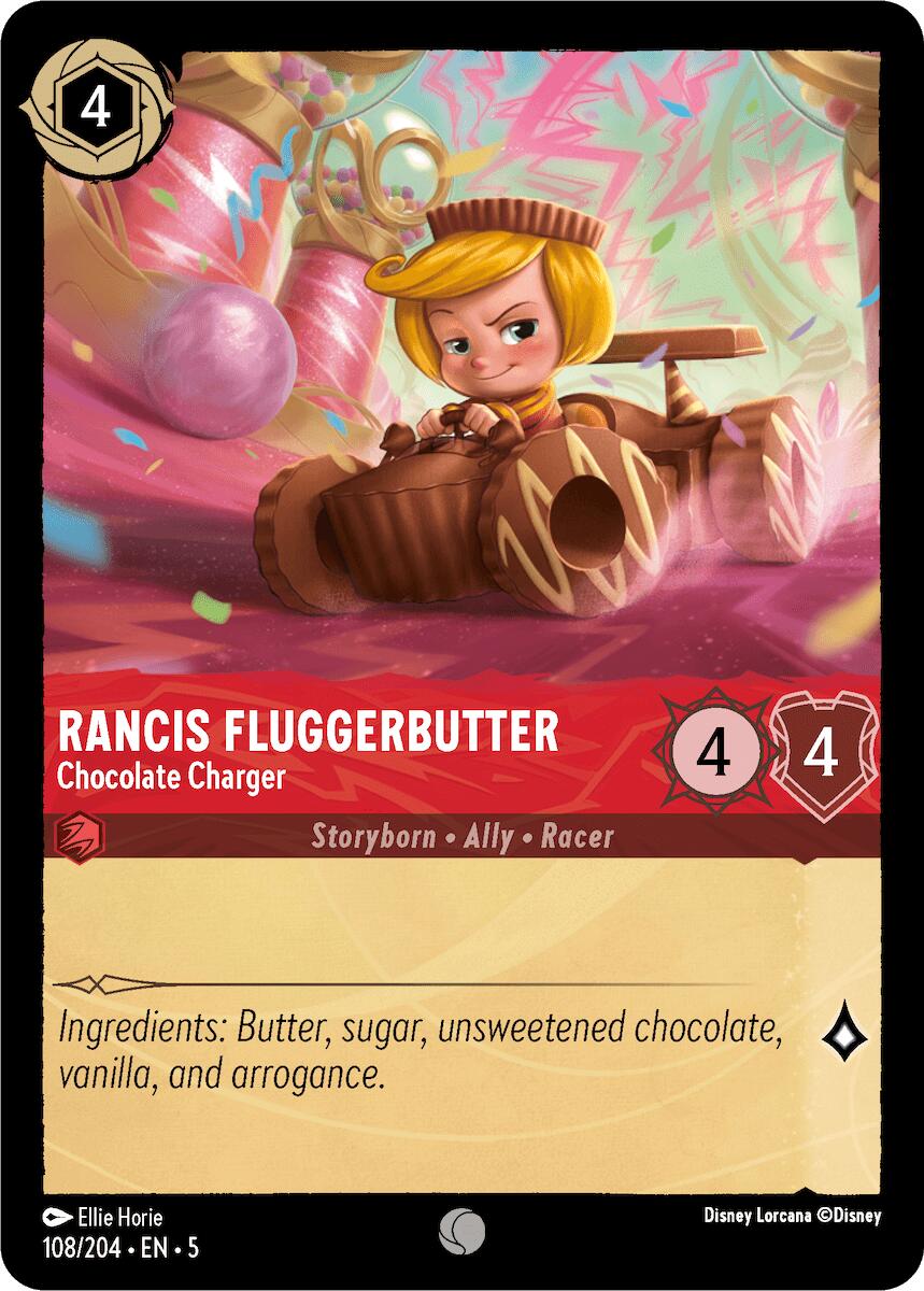 Rancis Fluggerbutter - Chocolate Charger (108/204) [Shimmering Skies] | The CG Realm