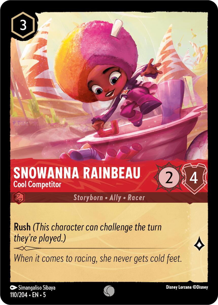 Snowanna Rainbeau - Cool Competitor (110/204) [Shimmering Skies] | The CG Realm