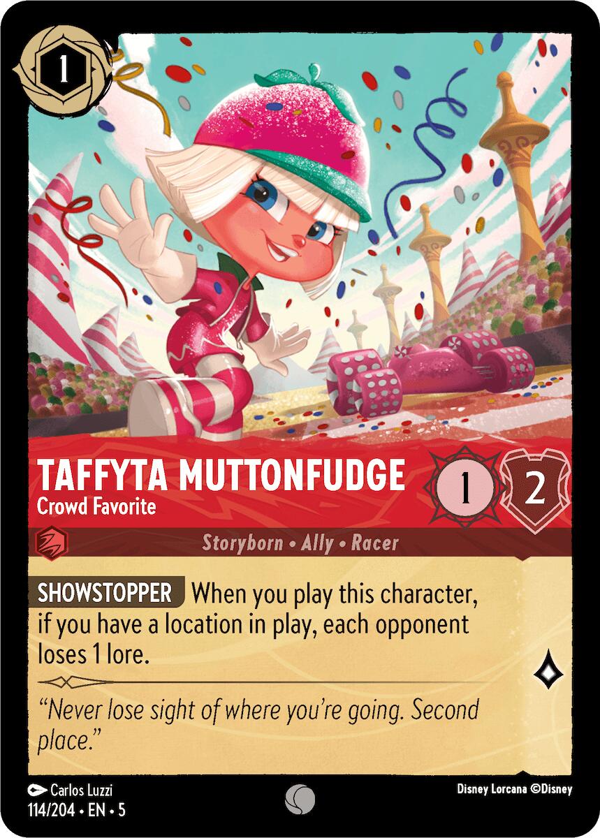 Taffyta Muttonfudge - Crowd Favorite (114/204) [Shimmering Skies] | The CG Realm