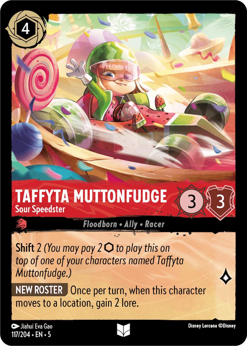 Taffyta Muttonfudge - Sour Speedster (117/204) [Shimmering Skies] | The CG Realm