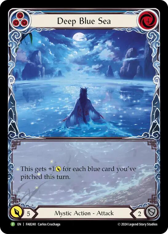 Deep Blue Sea [FAB240] (Promo)  Rainbow Foil | The CG Realm