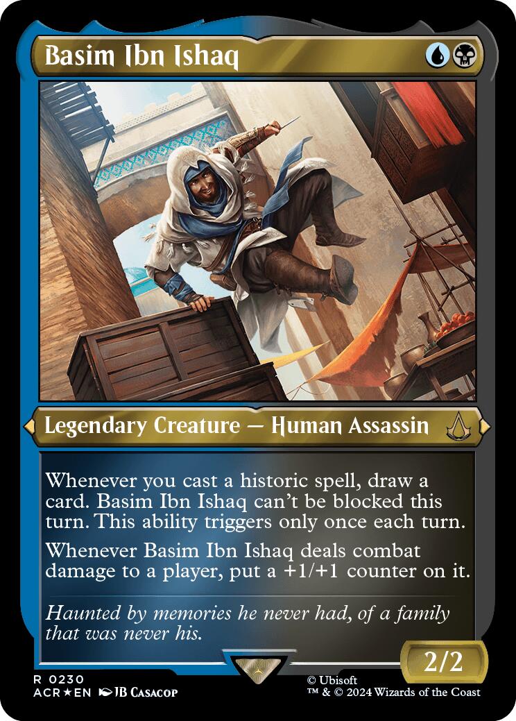 Basim Ibn Ishaq (Foil Etched) [Assassin's Creed] | The CG Realm