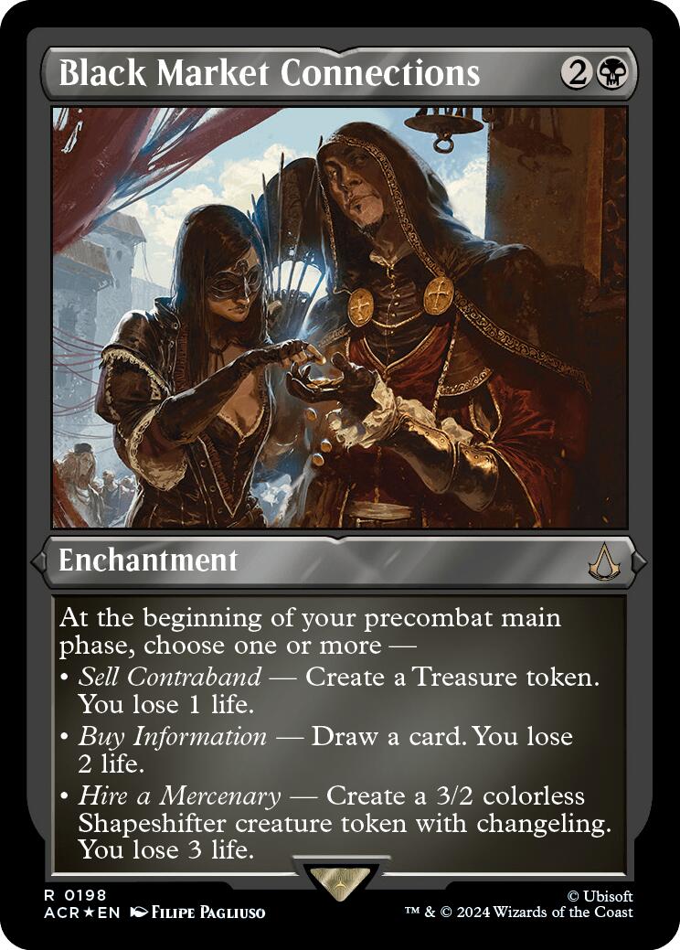 Black Market Connections (Foil Etched) [Assassin's Creed] | The CG Realm