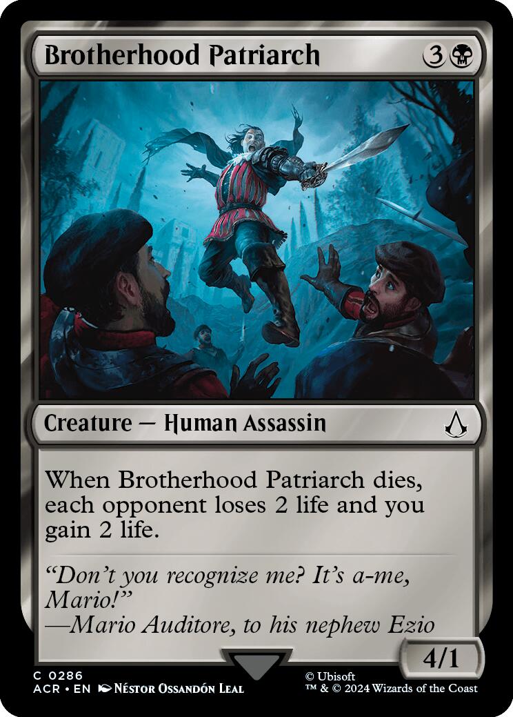 Brotherhood Patriarch [Assassin's Creed] | The CG Realm