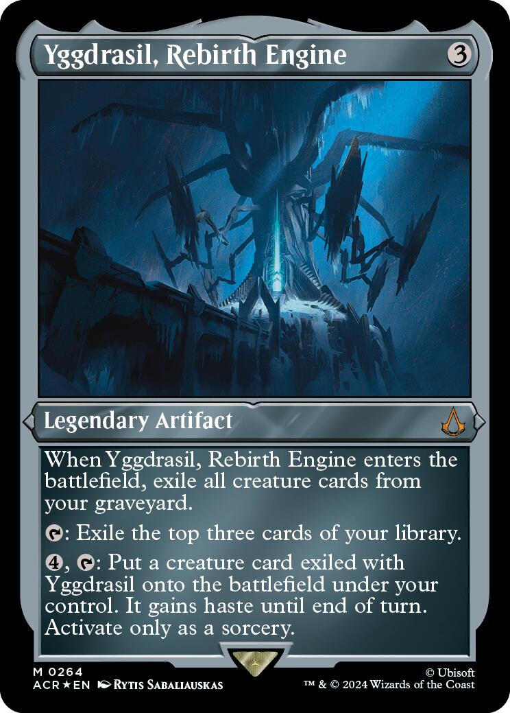 Yggdrasil, Rebirth Engine (Foil Etched) [Assassin's Creed] | The CG Realm