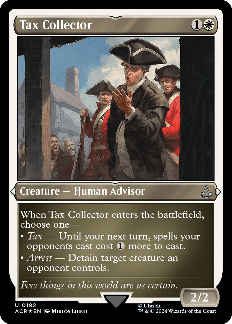 Tax Collector (Foil Etched) [Assassin's Creed] | The CG Realm