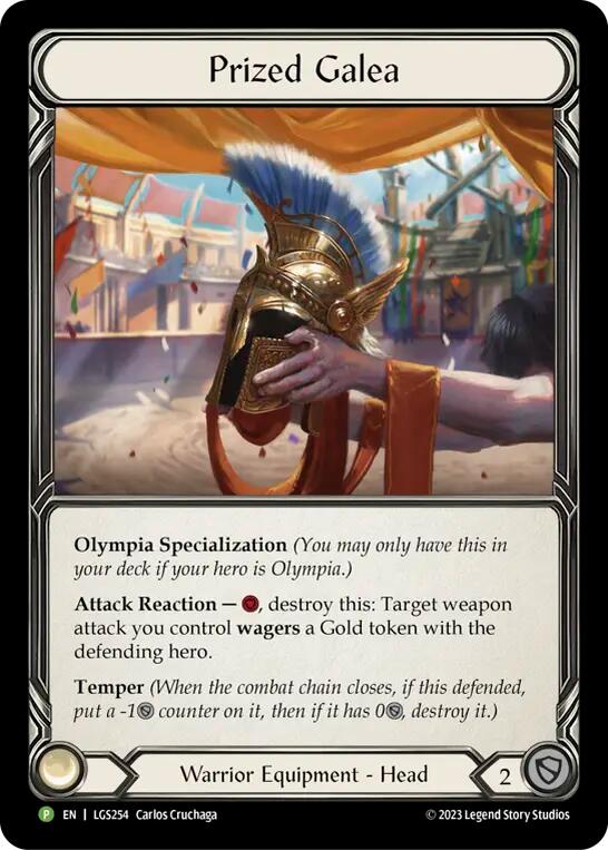 Prized Galea [LGS254] (Promo)  Cold Foil | The CG Realm