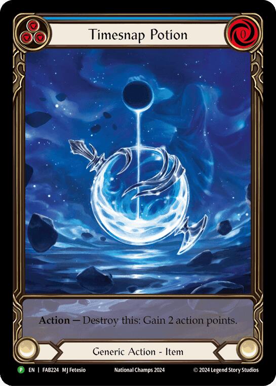 Timesnap Potion [FAB224] (Promo)  Cold Foil | The CG Realm