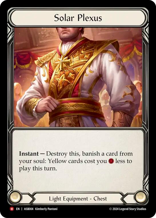 Solar Plexus [ASB004] (Armory Deck: Boltyn)  Rainbow Foil | The CG Realm