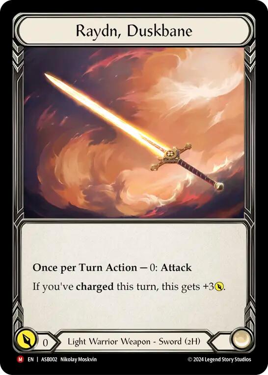 Raydn, Duskbane [ASB002] (Armory Deck: Boltyn) | The CG Realm