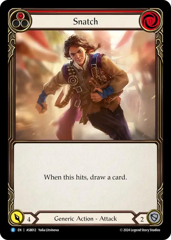 Snatch (Red) [ASB012] (Armory Deck: Boltyn) | The CG Realm