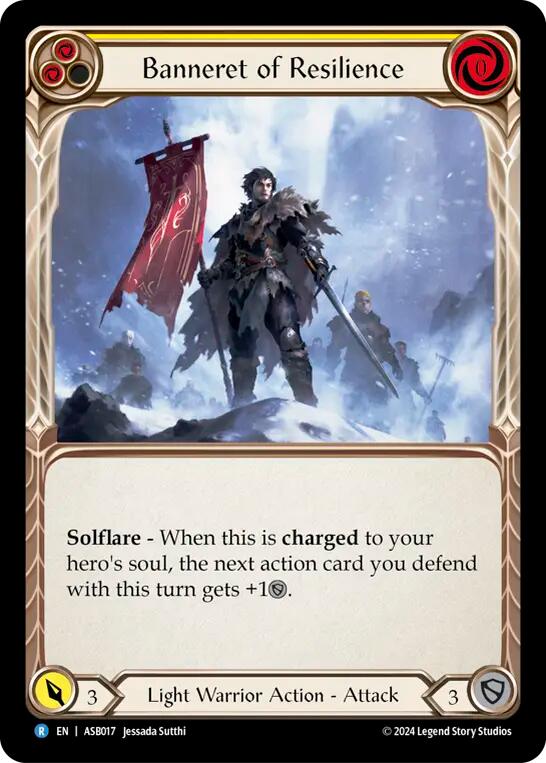 Banneret of Resilience [ASB017] (Armory Deck: Boltyn) | The CG Realm