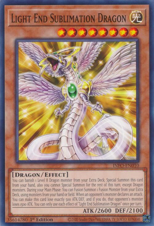 Light End Sublimation Dragon [INFO-EN010] Common | The CG Realm
