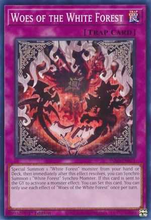 Woes of the White Forest (INFO-EN071) - The Infinite Forbidden 1st Edition