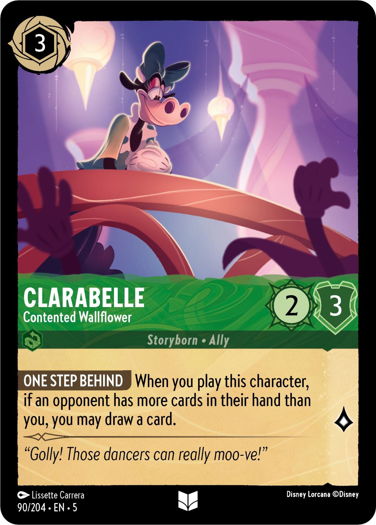 Clarabelle - Contented Wallflower (90/204) [Shimmering Skies] | The CG Realm