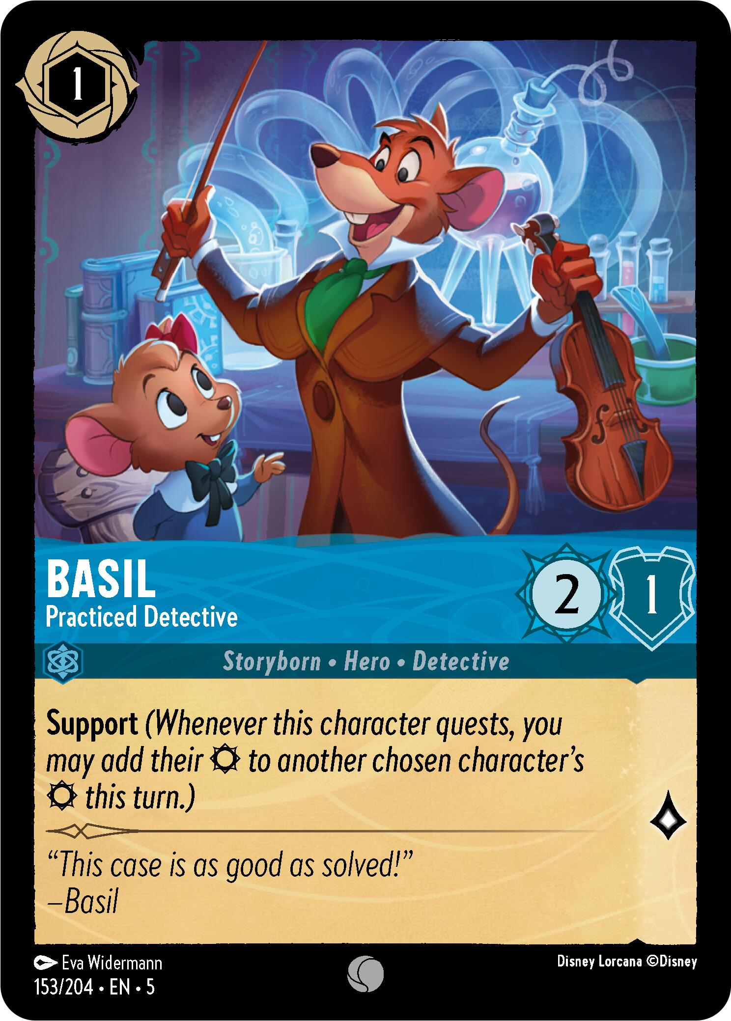 Basil - Practiced Detective (153/204) [Shimmering Skies] | The CG Realm